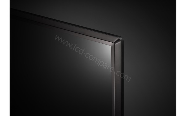 LG 43LJ614V - Zoom sur le coin sup&eacute;rieur droit