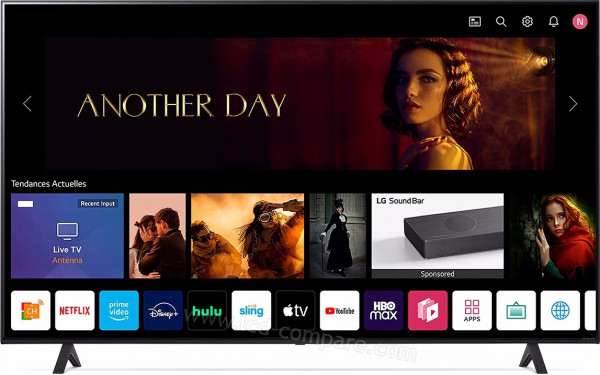 LG 43NANO75 2022 - Vue de face