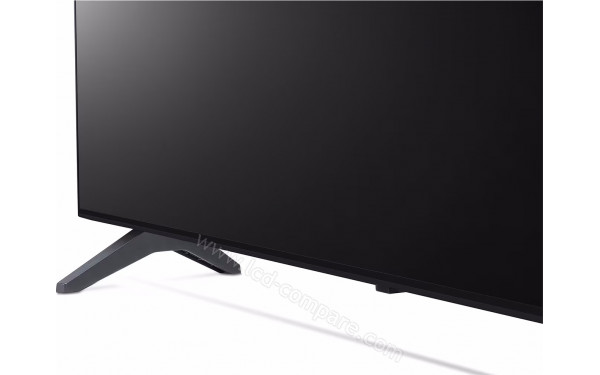 LG 43NANO75 2022 - Zoom sur la partie basse