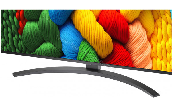 LG 43NANO81A - Zoom sur la partie basse