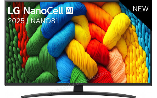 LG 43NANO81A - Vue de face