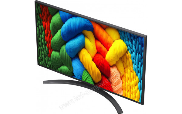 LG 43NANO81A - Vue 3/4 droite