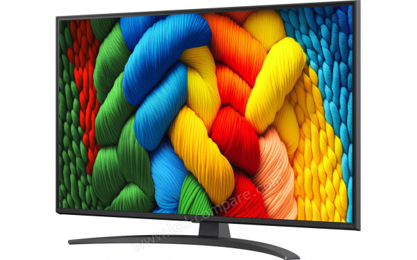 LG 43NANO81A - Vue 3/4 droite