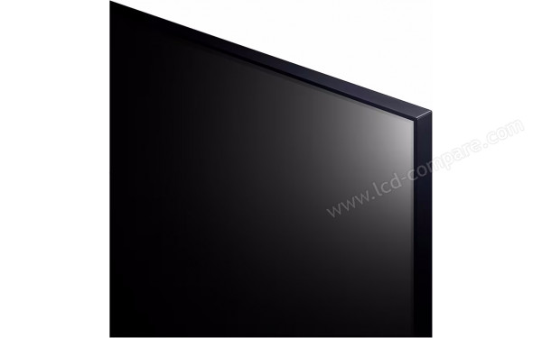 LG 43NANO81 2024 - Zoom sur le coin sup&eacute;rieur droit