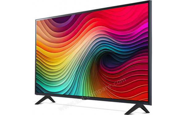 LG 43NANO81 2024 - Vue 3/4 droite