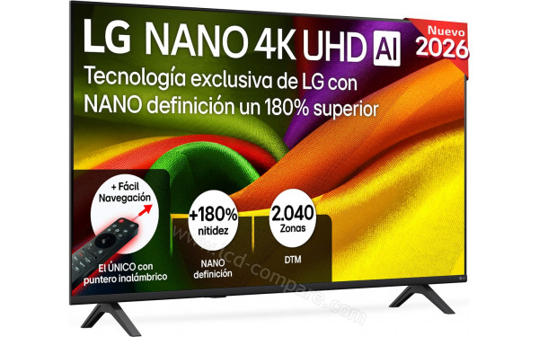 LG 43NU900B - Vue 3/4 gauche