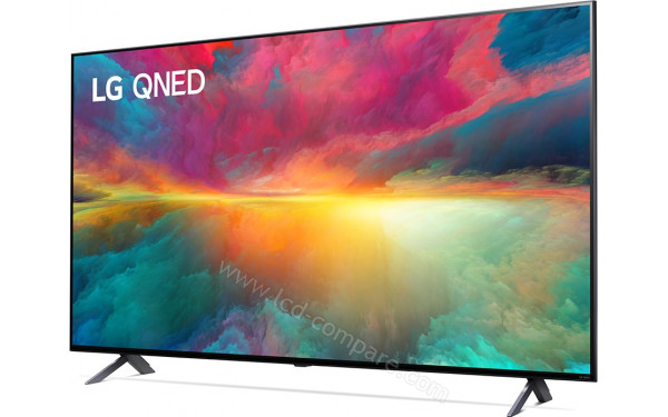 LG 43QNED75 - Vue 3/4 droite