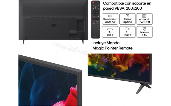 LG 43QNED8EB - Multi-vues