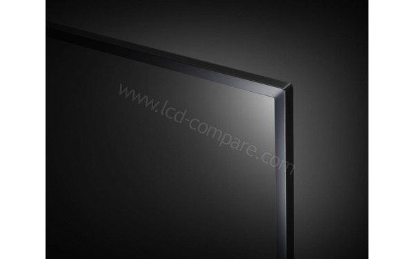 LG 43UJ620V - Zoom sur le coin sup&eacute;rieur droit