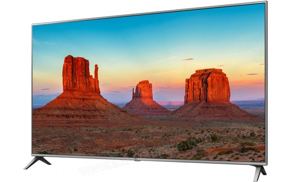 LG 43UK6500 - Vue 3/4 droite