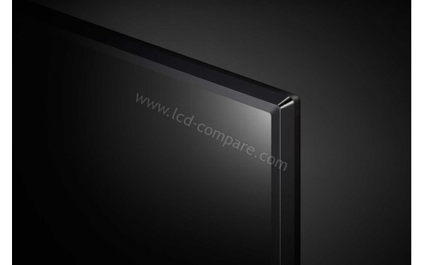 LG 43UM7000 - Zoom sur le coin sup&eacute;rieur droit