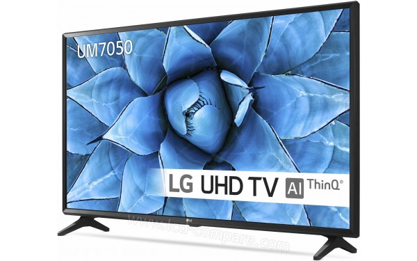 LG 43UM7050 Import EU - Vue 3/4 droite