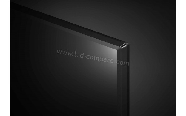 LG 43UM7050 Import EU - Zoom sur le coin sup&eacute;rieur droit