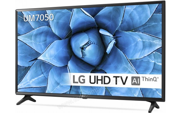 LG 43UM7050 - Vue 3/4 droite