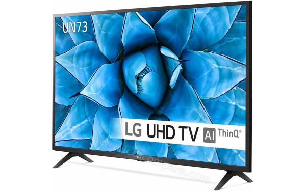 LG 43UN70003 - Vue 3/4 droite
