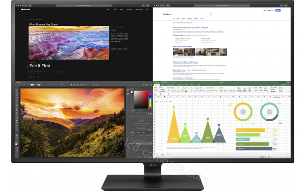 LG 43UN700P-B - Vue de face