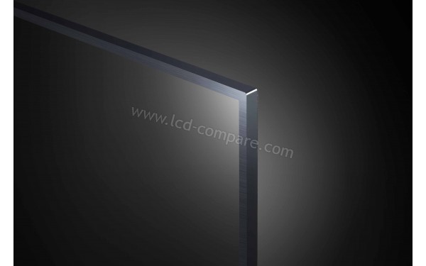 LG 43UN74003 - Zoom sur le coin sup&eacute;rieur droit