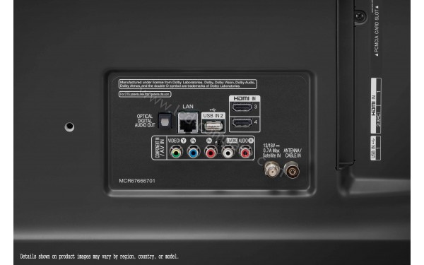 LG 43UN8000 Import EU - Connectiques