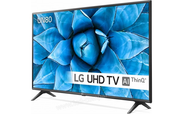 LG 43UN8000 Import EU - Vue 3/4 droite