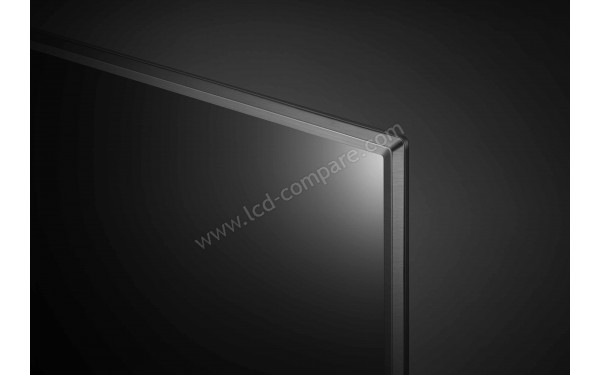 LG 43UN81003LB - Zoom sur le coin sup&eacute;rieur droit