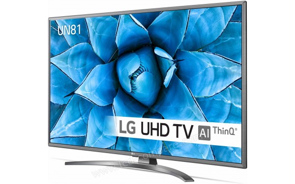LG 43UN8100 - Vue 3/4 droite