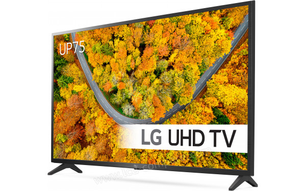 LG 43UP75003 - Vue 3/4 droite