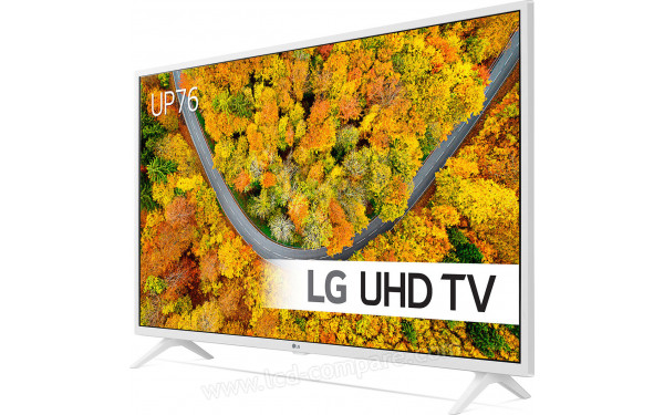 LG 43UP7690 - Vue 3/4 droite
