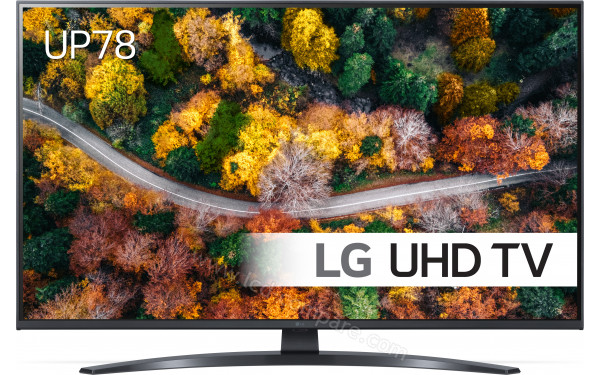 LG 43UP78003LB - Vue de face