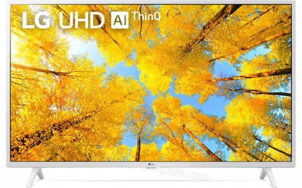 LG 43UQ76909LE - Vue de face