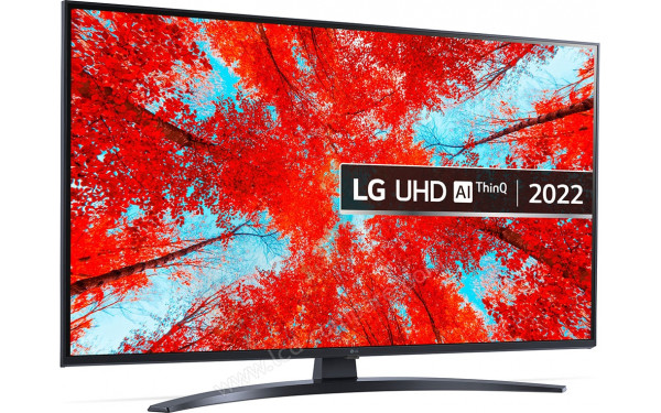 LG 43UQ91003LA - Vue 3/4 gauche