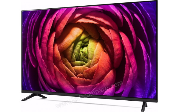 LG 43UR7400 - Vue 3/4 droite