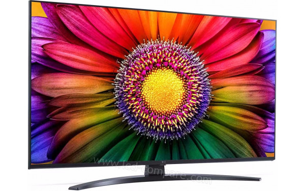 LG 43UR8100 - Vue 3/4 gauche