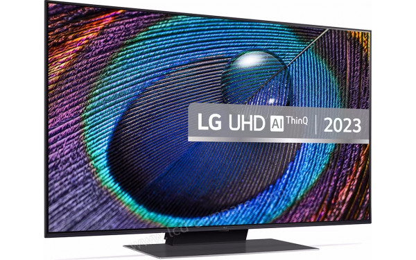 LG 43UR91006LA.AEUD - Vue 3/4 gauche