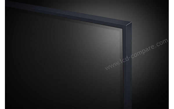 LG 43UT9100 - Zoom sur le coin sup&eacute;rieur droit