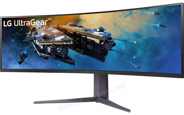 LG 45GR65DC-B - Vue 3/4 droite