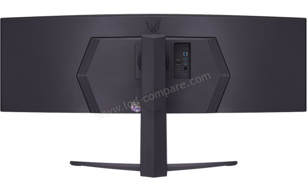 LG 45GR65DC-B - Vue de l'arri&egrave;re