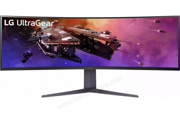 LG 45GR75DC-B - Vue de face