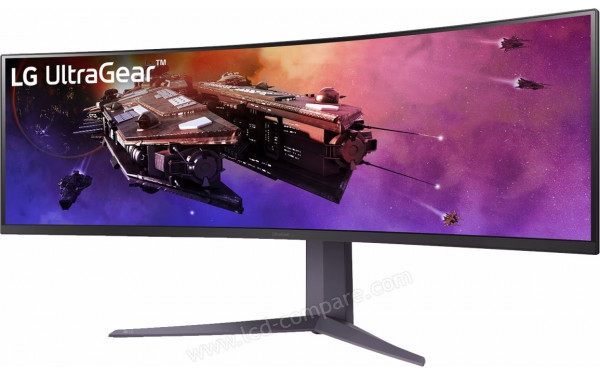 LG 45GR75DC-B - Vue 3/4 droite