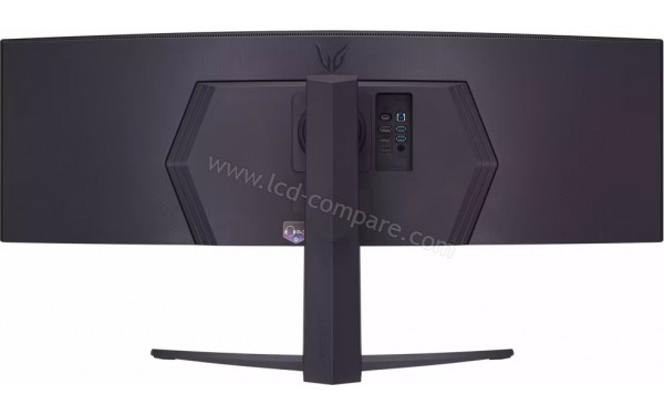LG 45GR75DC-B - Vue de l'arri&egrave;re