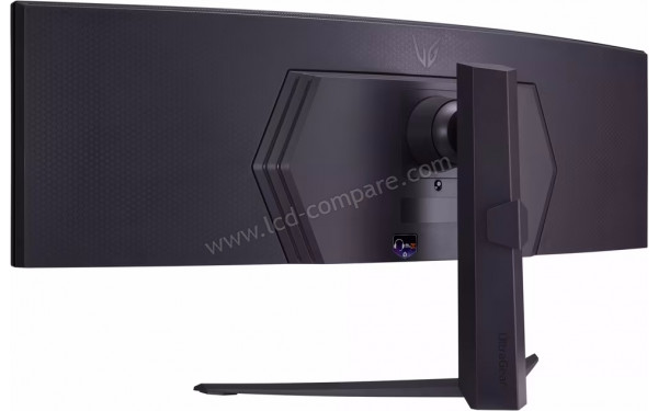 LG 45GR75DC-B - Vue 3/4 arri&egrave;re