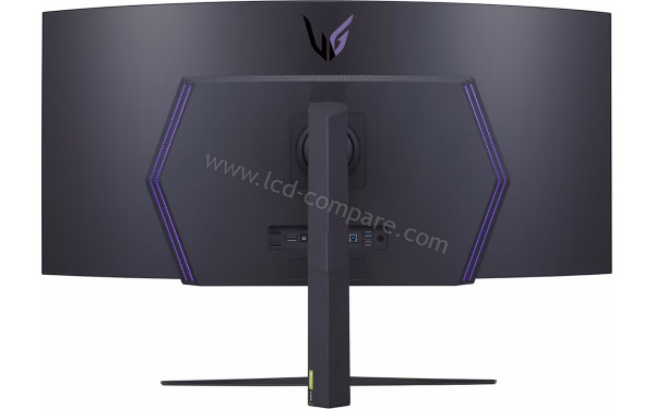 LG 45GR95QE-B - Vue de l'arri&egrave;re