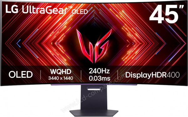 LG 45GS95QE-B - Vue de face