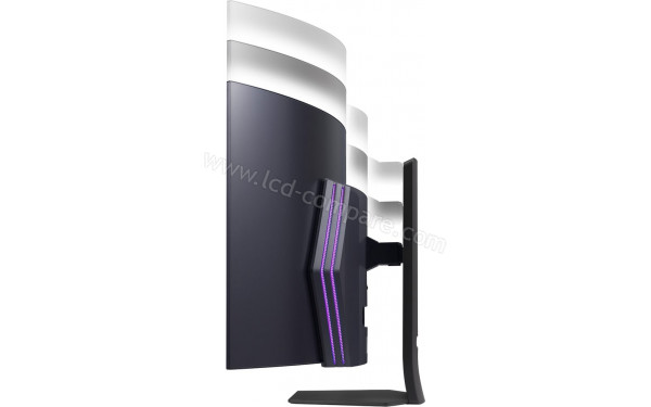 LG 45GS95QE-B - R&eacute;glage hauteur