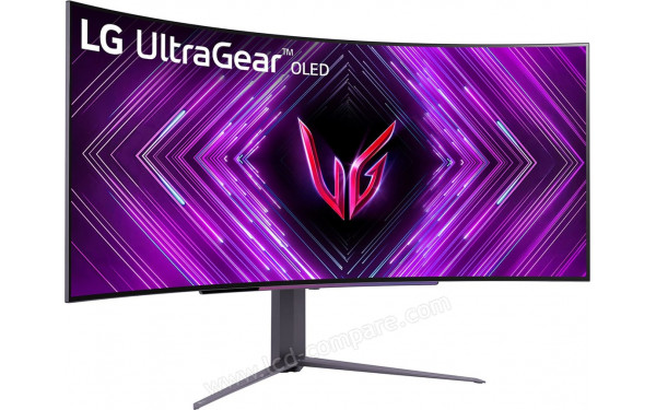 LG 45GS96QB-B - Vue 3/4 gauche