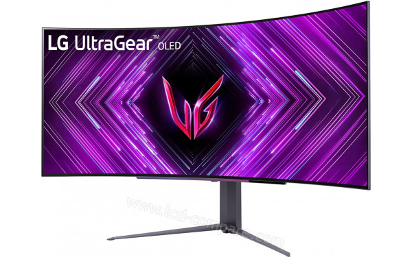 LG 45GS96QB-B - Vue 3/4 droite