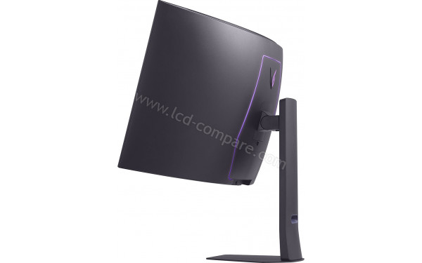 LG 45GX950A-B - Vue de profil bascul&eacute; vers l'arri&egrave;re