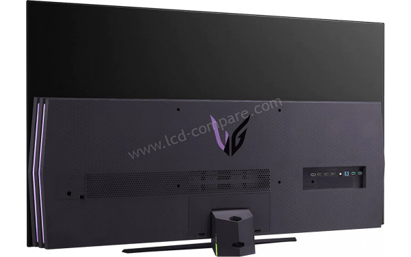 LG 48GQ900-B - Vue 3/4 arri&egrave;re