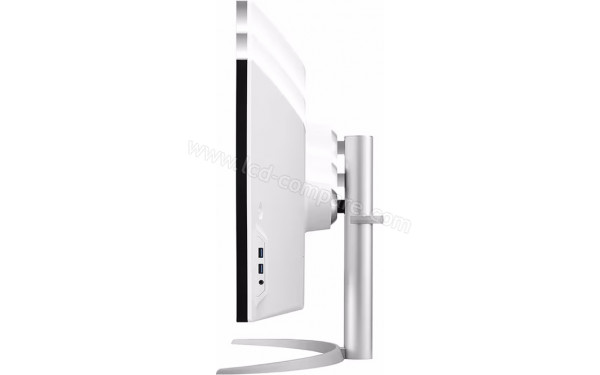 LG 49BQ95C-W - Vue de profil droit