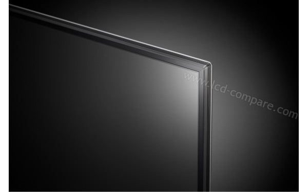 LG 49SK8000 - Zoom sur le coin sup&eacute;rieur droit