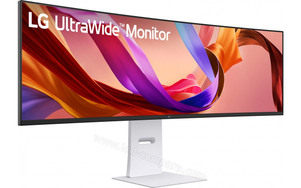 LG 49U950A-W - Vue 3/4 gauche